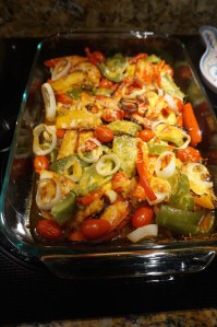 chicken fajita bake